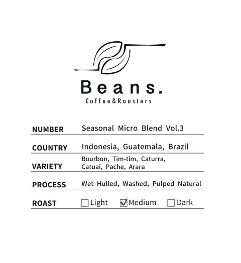 Seasonal Micro Blend Vol.3
