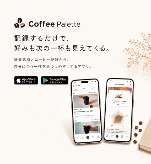 Coffee Palette app introduction